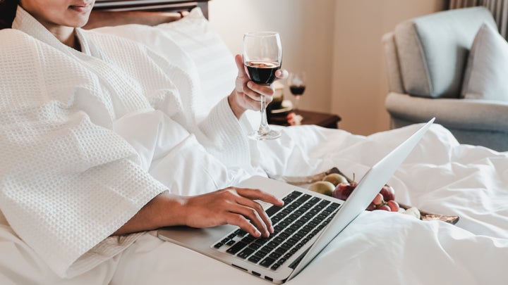 Cozy up to your laptop and get social.