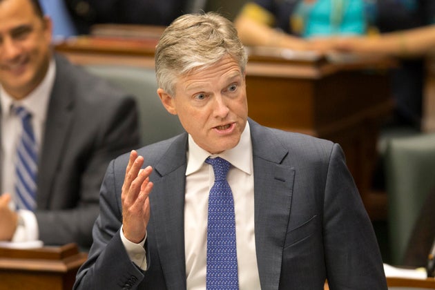 Finance Minister Rod Phillips speaks during question period at the Ontario