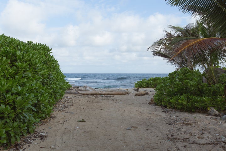 Utila is a small island off the coast of Honduras in the Caribbean Sea. 