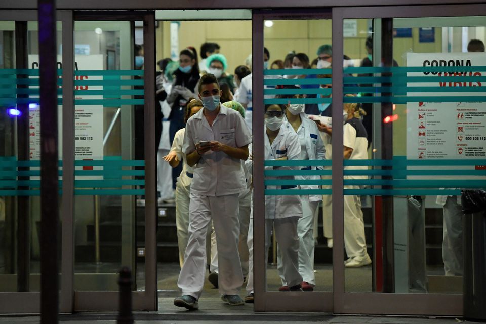 More than 4,000 deaths linked to the virus have now been recorded in Spain. 