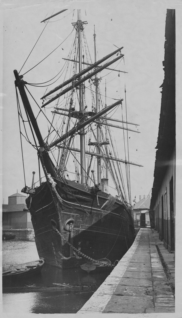 The Moravian Church's SS Harmony, pictured in Labrador.