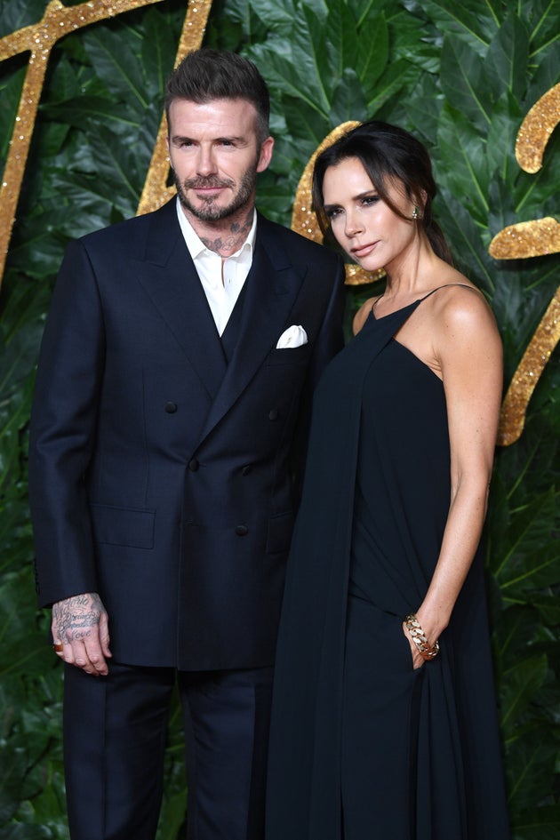 David Beckham and Victoria Beckham