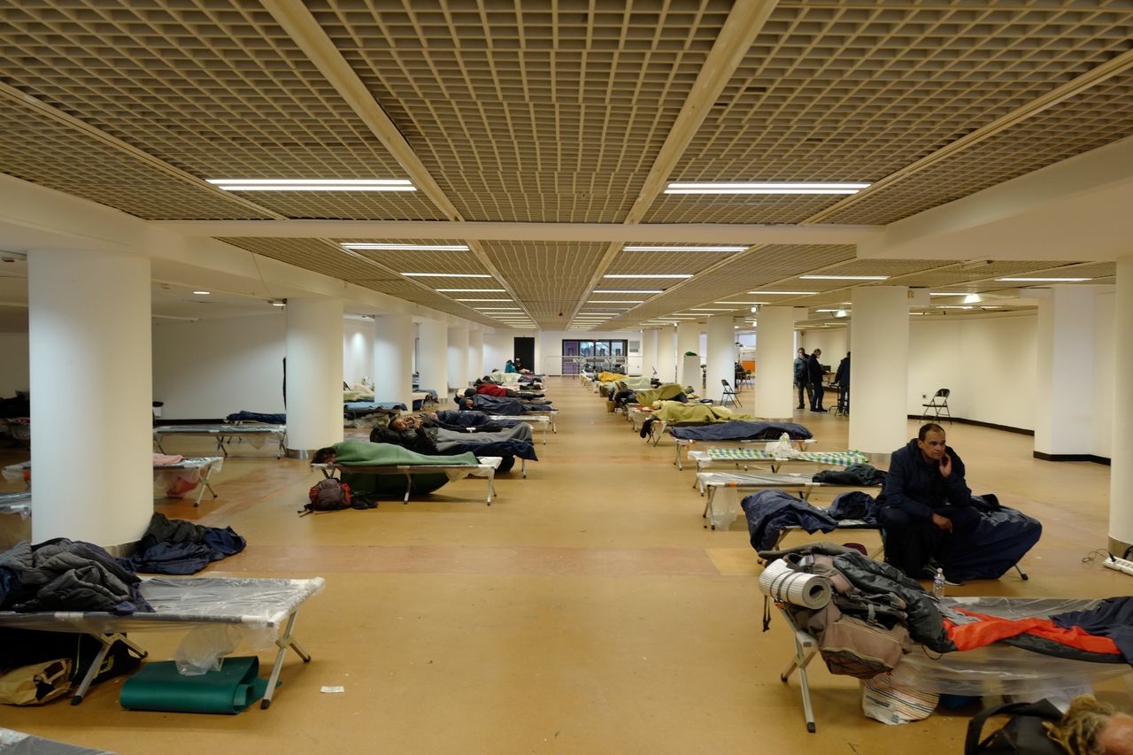 Καταφύγιο για τους άστεγους της πόλης εν μέσω πανδημίας 