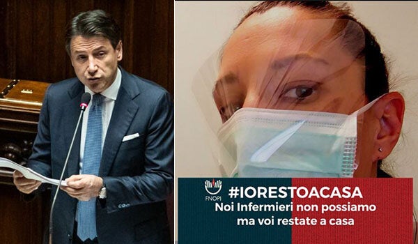Conte Cita L Infermiera Michela Lei Gli Risponde Mi Ha Fatto Commuovere L Huffpost