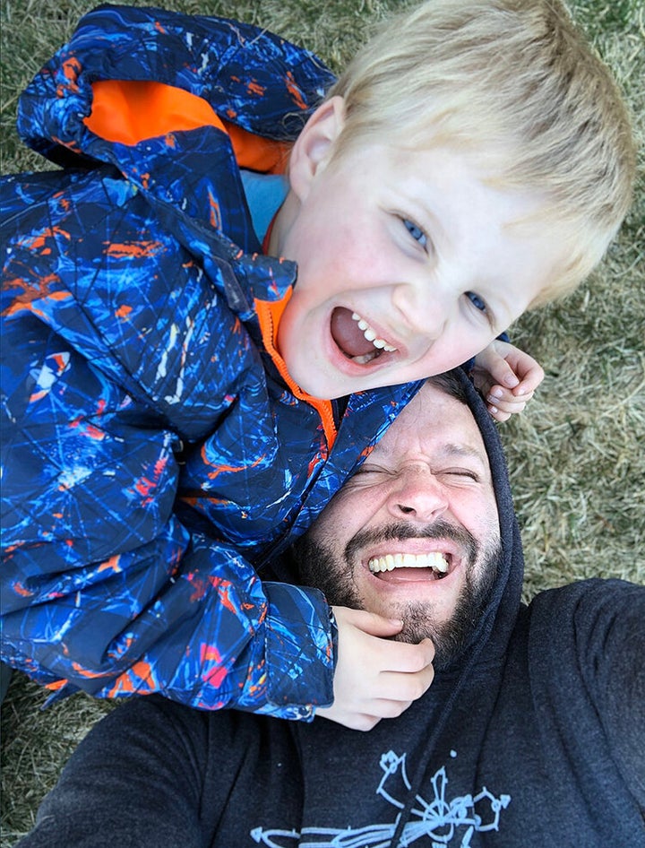 Jason Wentworth's son has autism spectrum disorder. School closures mean the 4-year-old is not receiving classroom therapies that are important to his development.