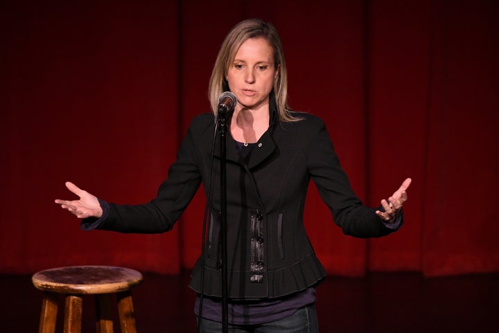 Dr. Samantha Nutt speaks onstage during the Good For A Laugh Comedy Benefit in support of children affected by war on March 1, 2019 in Los Angeles. Similar fundraising events planned for this spring must be cancelled in response to COVID-19. 