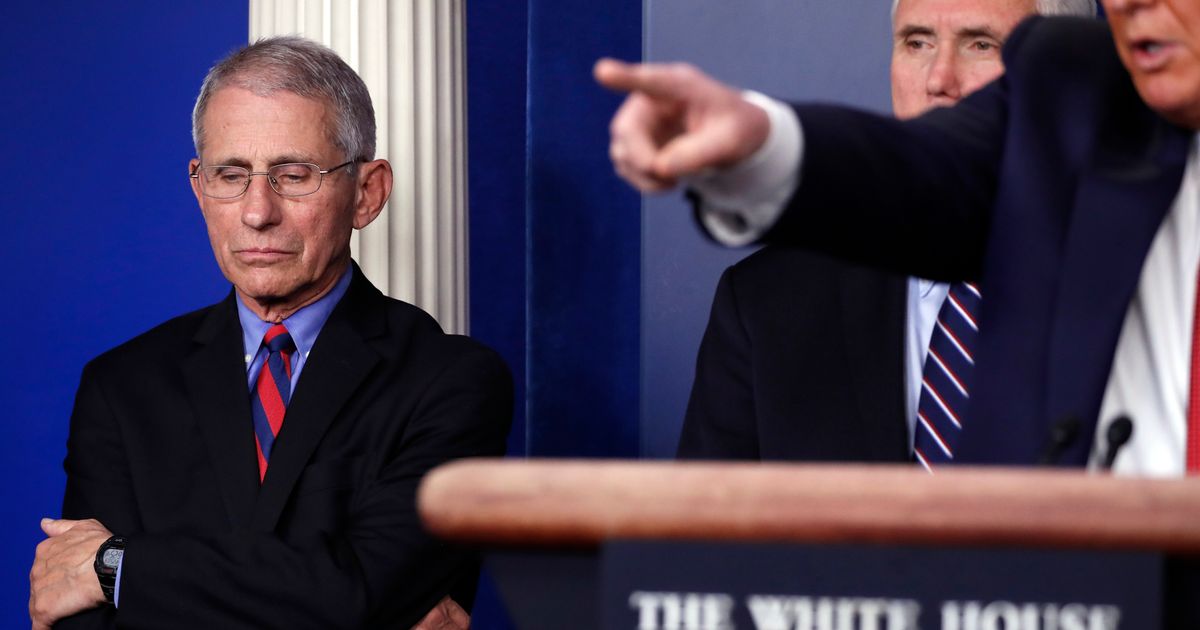 Fauci Says Trump’s Call For Country To Open Up By Easter Is ‘Aspirational’