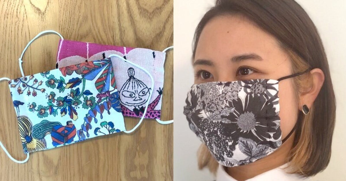 かわいい手縫い 布マスク の作り方 簡単 型紙いらず ハフポスト かわいい手縫い 布マスク の作り方 簡単 型紙いらず ハフポスト