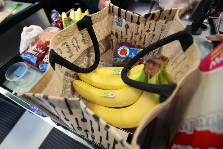 Some states are banning shoppers from bringing reusuable bags to the grocery stores over COVID-19 fears.