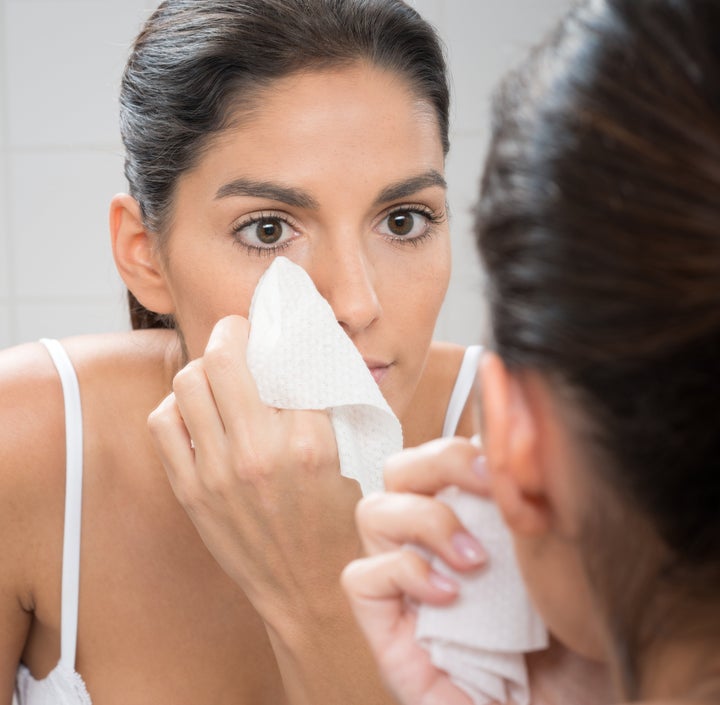 You should cleanse your face again after you use makeup wipes, advised dermatologist Nada Elbuluk.