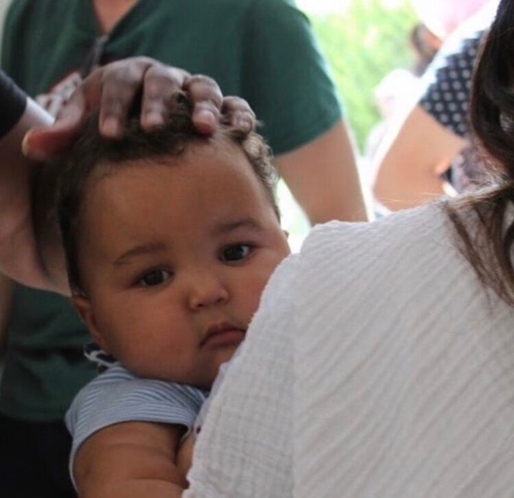 Dr Tijion Esho's 15-month-old son Roman