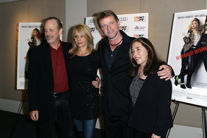Mark Blum, Rosanna Arquette, Aidan Quinn and director Susan Seidelman at a 25th-anniversary screening of "Desperately Seeking