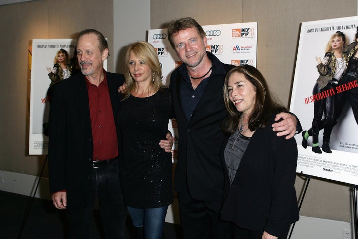 Mark Blum, Rosanna Arquette, Aidan Quinn and director Susan Seidelman at a 25th-anniversary screening of "Desperately Seeking Susan" in 2010.