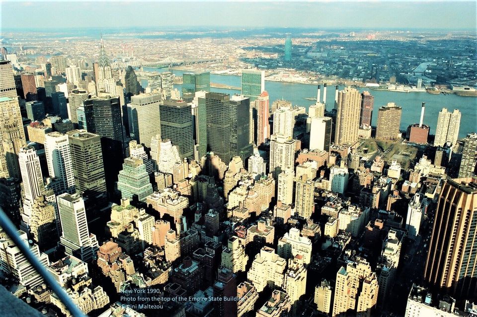 Νέα Υόρκη - Φωτογραφία τραβηγμένη από το Empire State Building 1990