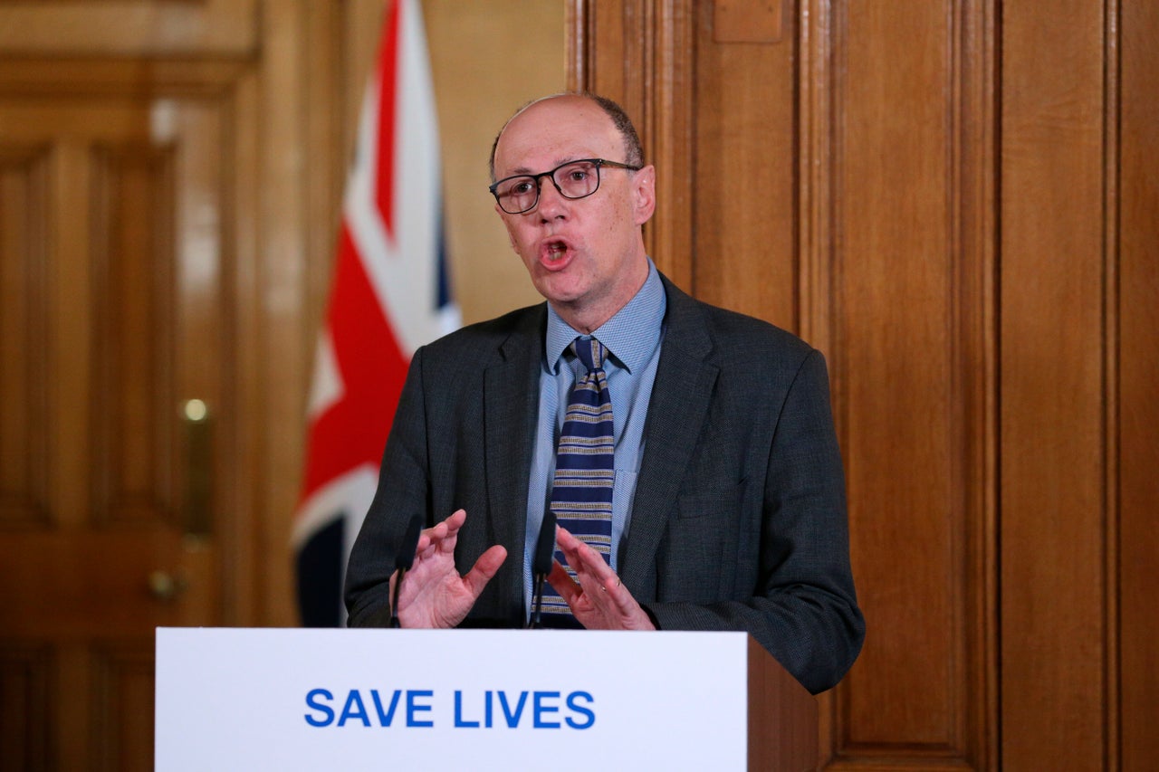 National Medical Director at NHS England Stephen Powis (Jonathan Brady / Pool via AP)