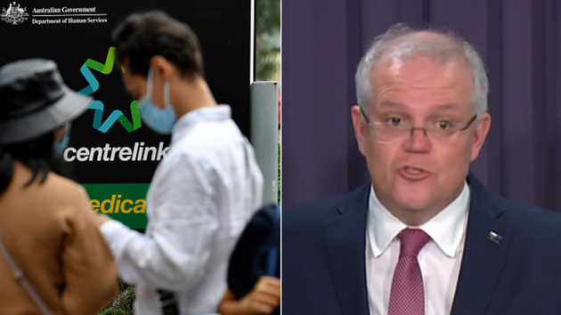 Scott Morrison is urging people to stay home unless going to the grocery store or seeking medical attention.