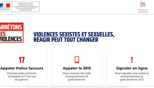 Comment fonctionne la plateforme en ligne contre les violences