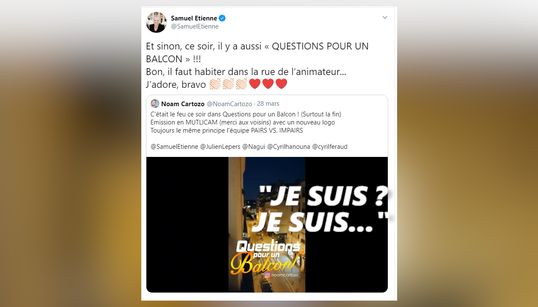 Un comédien divertit ses voisins en réinventant “Question pour un