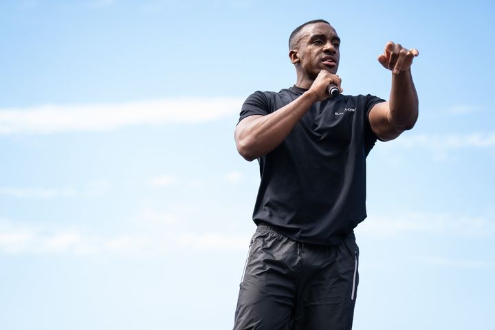 Bugzy Malone performing at Wireless last year