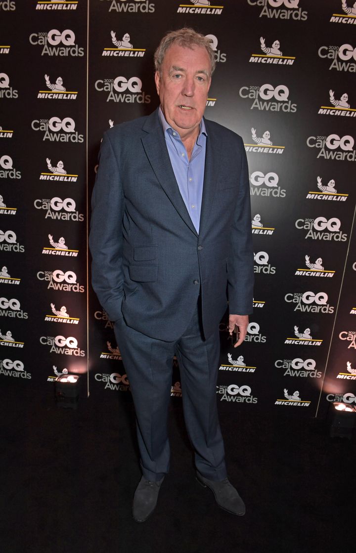 Jeremy Clarkson at the GQ Car Awards last month