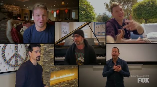 The Backstreet Boys Performing I Want It That Way While All In Isolation Is Weirdly Emotional