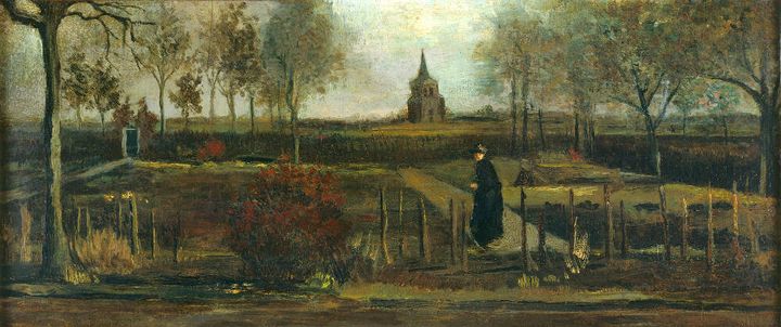 The Singer Laren museum east of Amsterdam says van Gogh's “Spring Garden” was taken in the early hours of Monday.