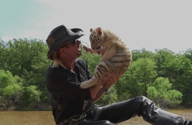 Joe Exotic as seen in one of his music videos