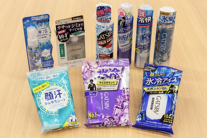 クール商品は種類も様々。上手に使い分けましょう。