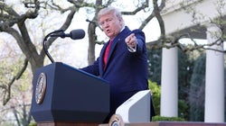 Trump anuncia el envío de equipos que 