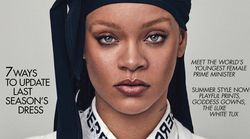 Ce foulard que porte Rihanna en couverture de “Vogue” est tout sauf