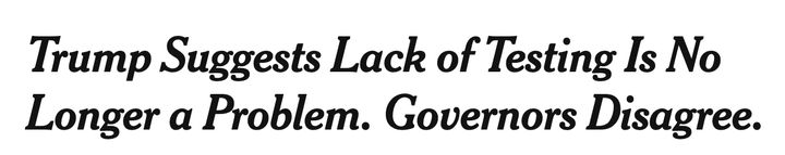 The headline for the New York Times story that sparked outrage.