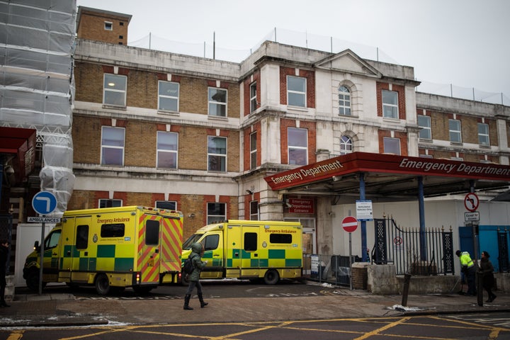 King's College Hospital in London.