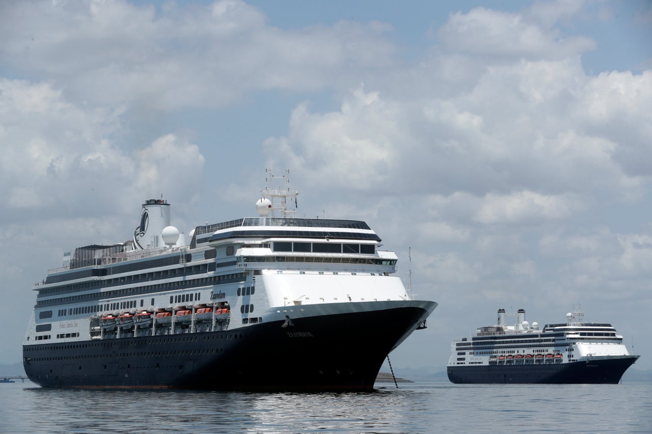 The Zaandam cruise ship, where a Briton is among four people who have died 