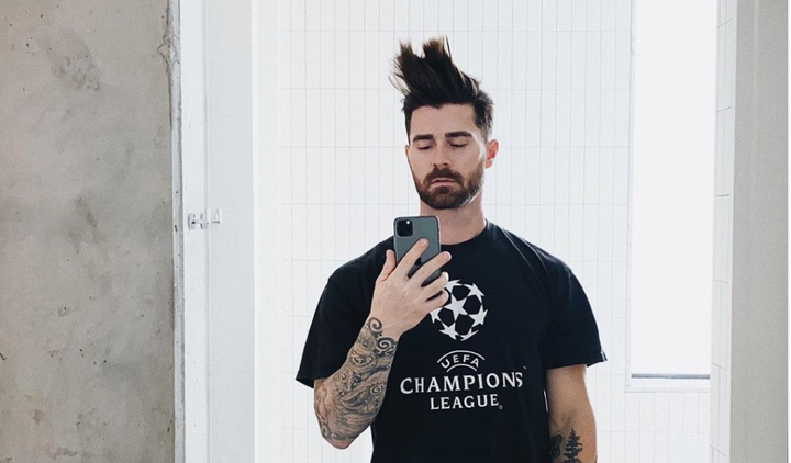 L'influenceur et coiffeur Kyle Krieger