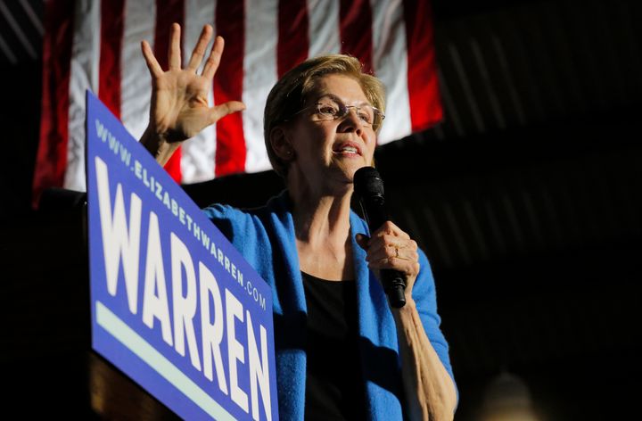 Sen. Elizabeth Warren addressed the "urgent need" to support people experiencing homelessness.
