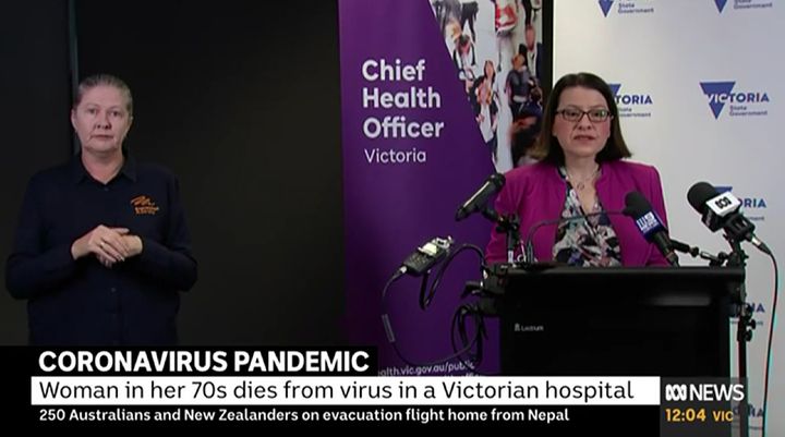Victoria's Health Minister Jenny Mikakos on Thursday. 