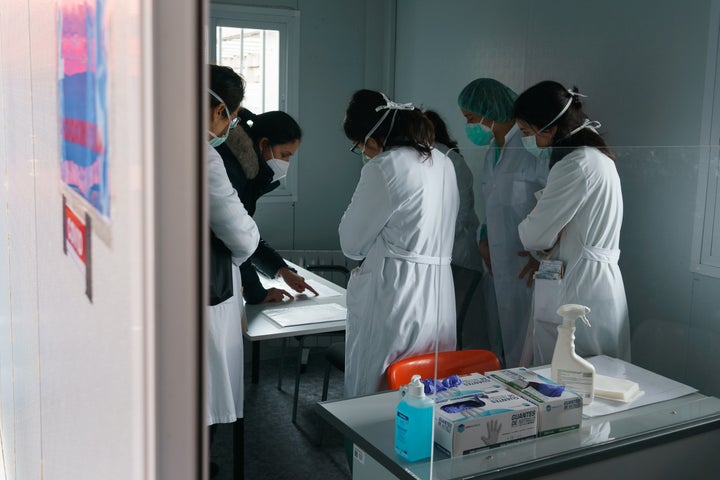 Hospital de Burgos, 2 de abril de 2020