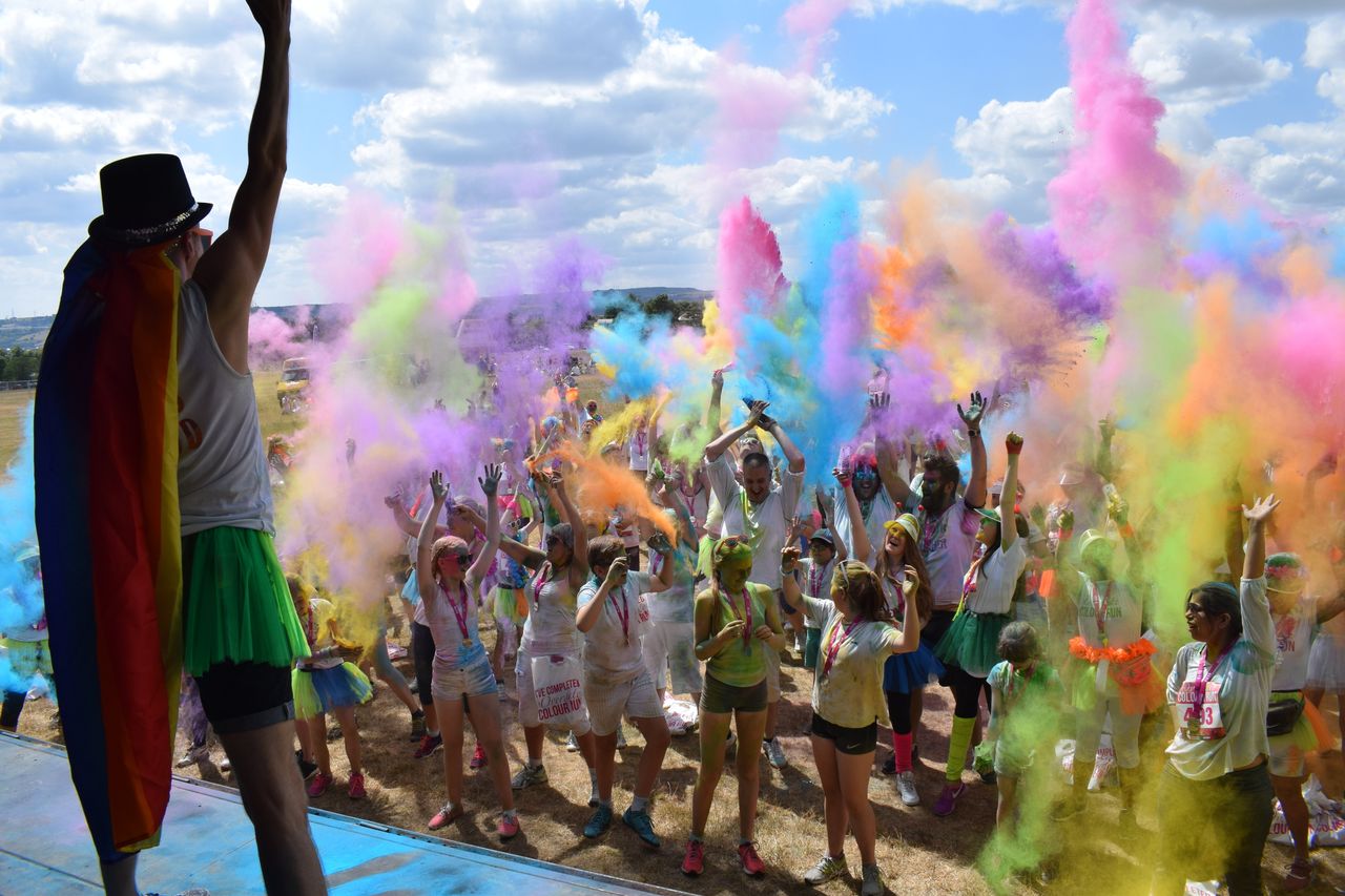 The hospice raises money through a number of initiatives, including a Colour Run, which are currently impossible to hold.