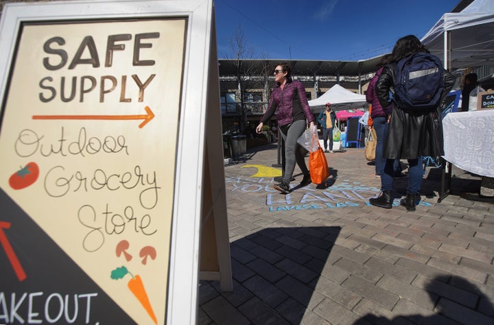 The coronavirus outbreak has impacted local shops and farmers markets to come up with creative ways to still sell their products safely to the public. 