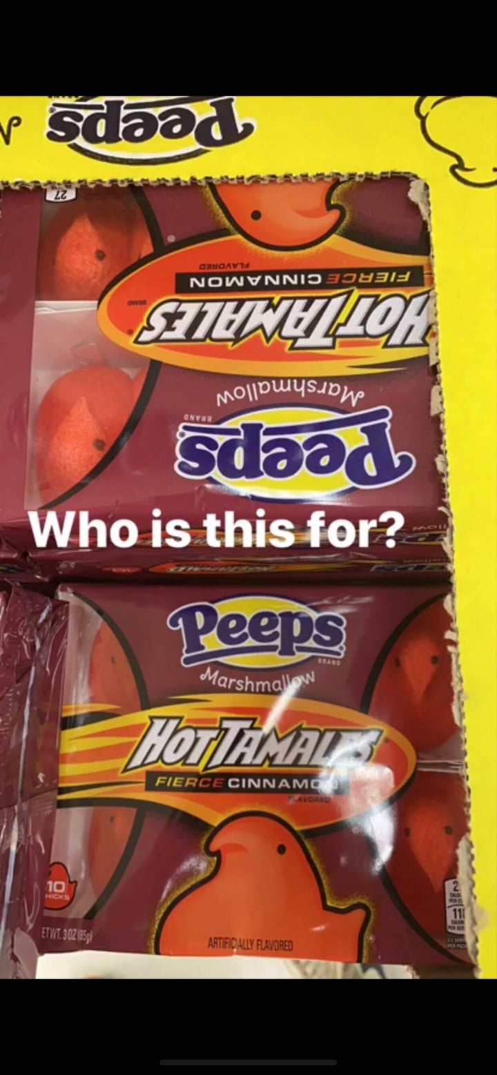 Hot Tamale Peeps aren't for everyone. (Or anyone?)