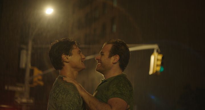 Director Mike Doyle was adamant that the film's central gay couple, Marklin (Augustus Prew) and Adam (Scott Evans), be played by gay actors.