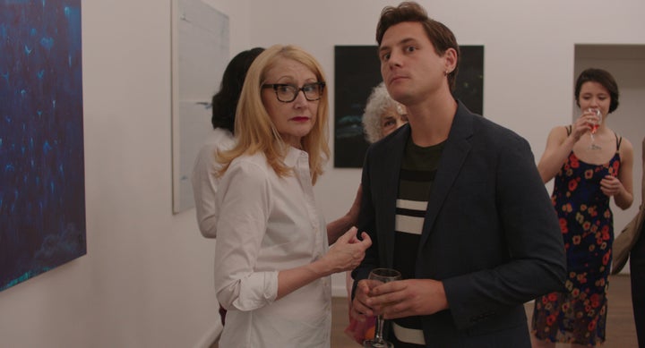 "It’s a group of friends that I want to be a part of,” Prew (right, with co-star Patricia Clarkson) said of the m