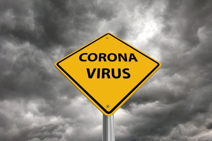 Coronavirus virus crisis ahead warning sign