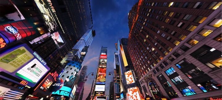 Times Square, en Nueva York, en 360º