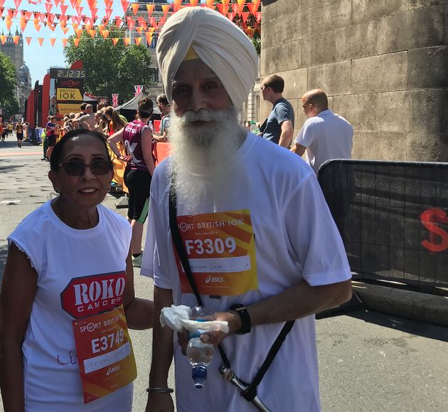 Rajinder and his wife Pritpal.