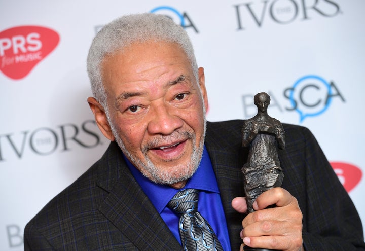 Bill Withers with the PRS for Music Special International Award during the 62nd Annual Ivor Novello Music Awards at Grosvenor