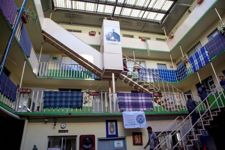 Tijuana's largest migrant shelter, Casa del Migrante, is usually at capacity in part due to U.S. President Donald Trump's "Re