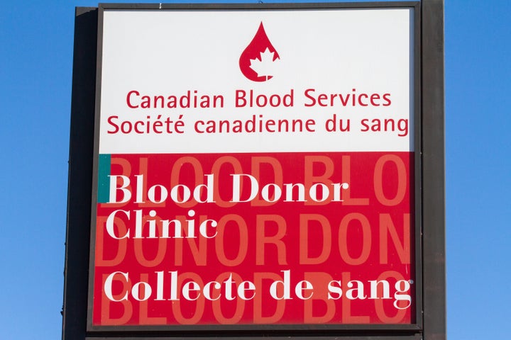 Canadian Blood Services in Kingston, Ont., on March 29, 2016.