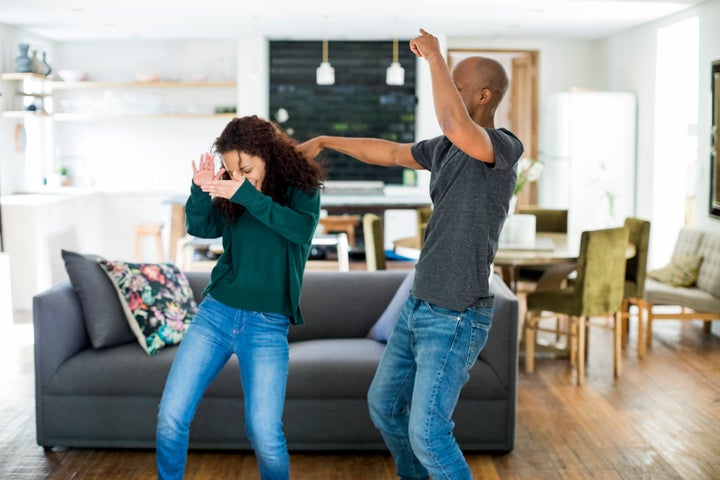 Put on some good tunes and have a dance party at home.
