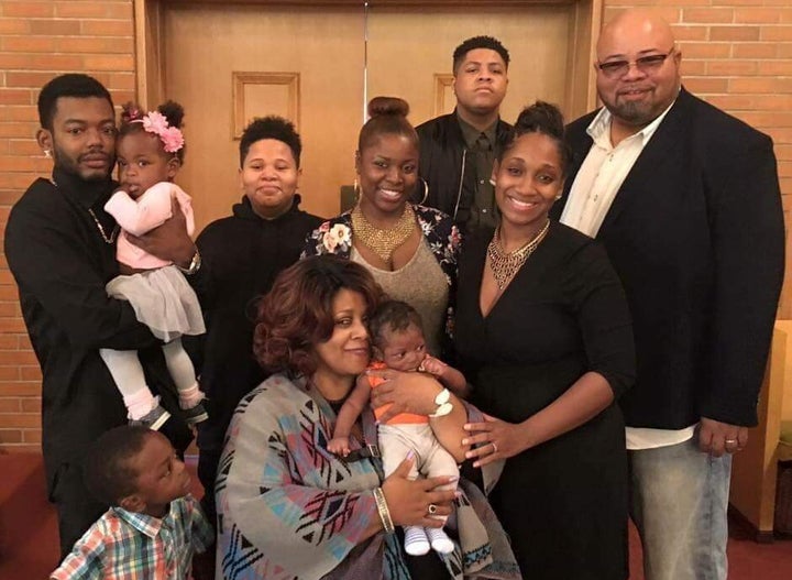 Jason Hargrove and his family.